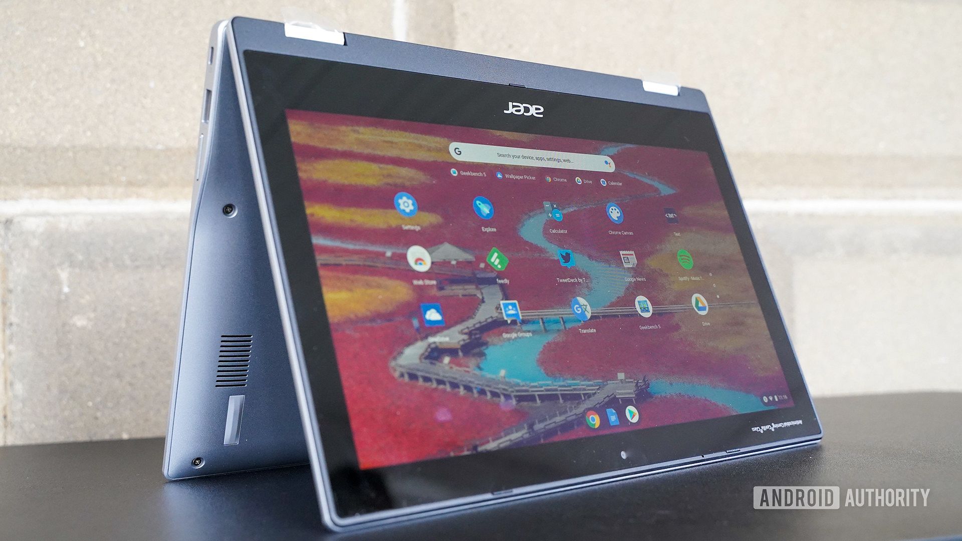 Acer Chromebook Spin 311 in different modes