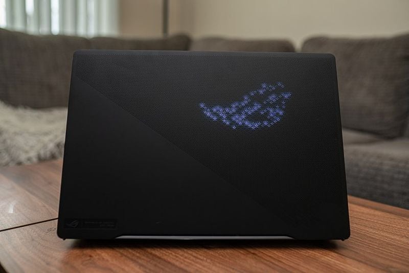 AniMe Matrix LED display on the ASUS ROG Zephyrus M16