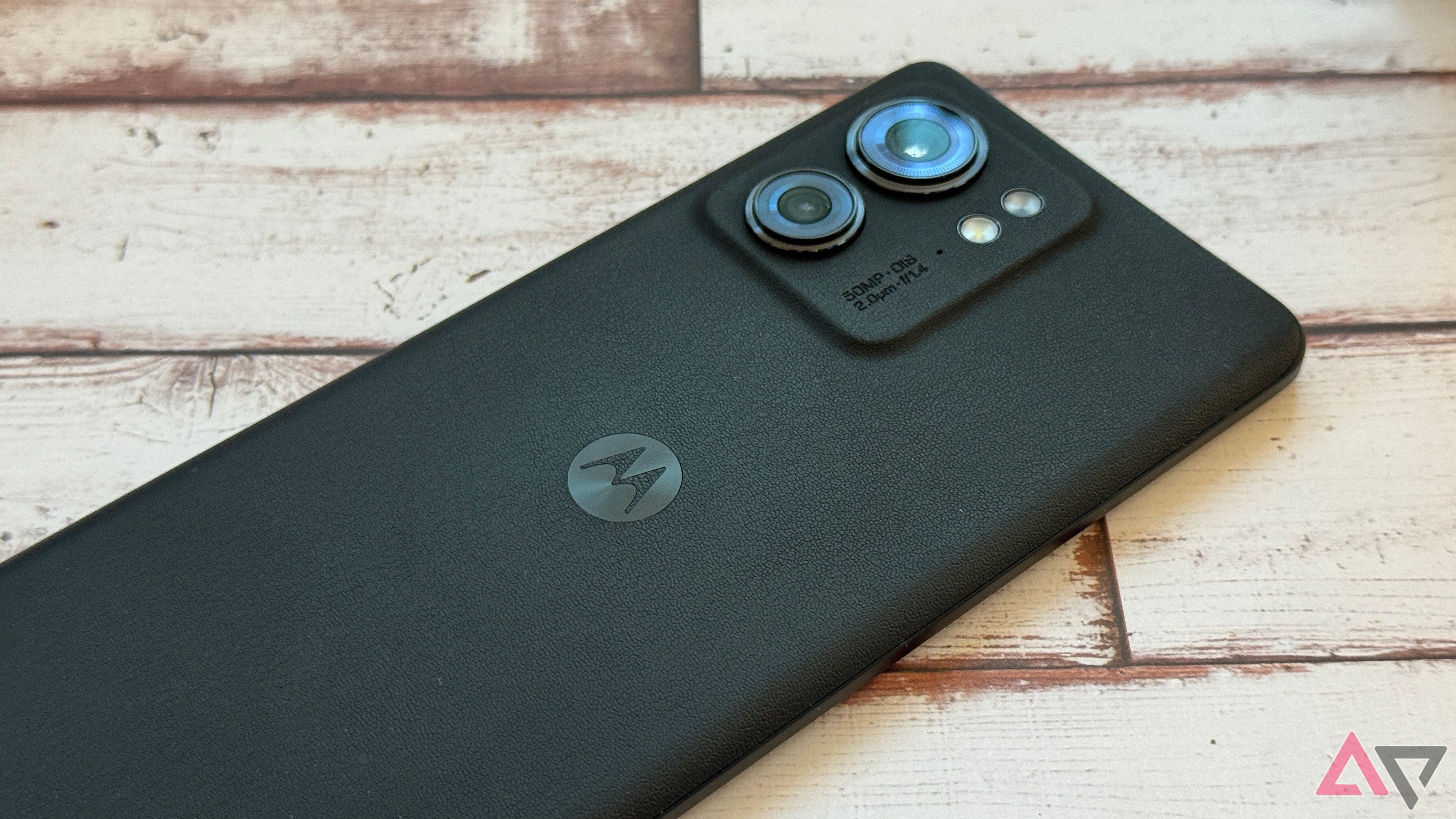 Camera array on the Black Moto Edge 2023